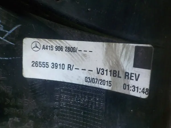 MERCEDES CITAN 1.5 CDI Linker Achterlicht A4159062800 image 5