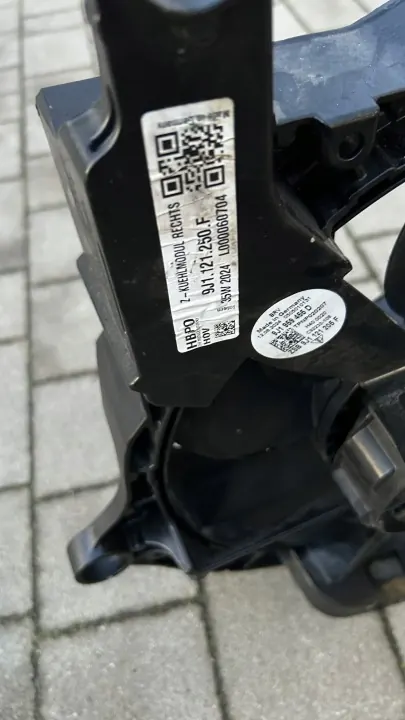 Rechter ventilator Porsche Taycan OEM 9J1121250F image 3