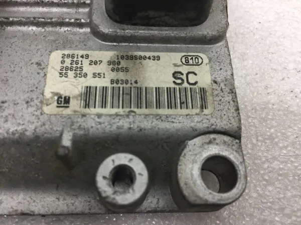 Computadora Opel Corsa C 1.0 OEM 0261207960 SC image 3