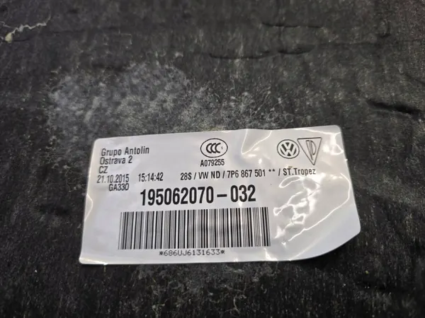 VW Touareg II 7P Dachhimmel OEM 7P6867501 15r image 6