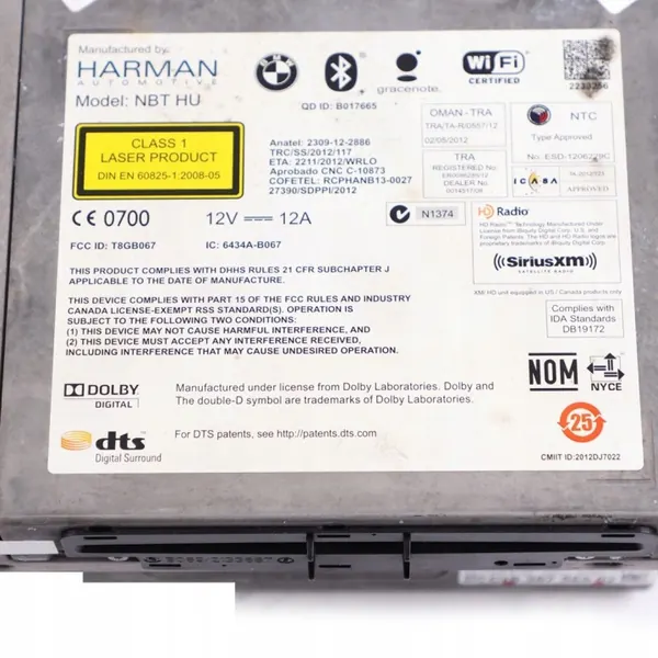 BMW Navigatielezer OEM 6826790 voor F10 F20 F22 F30 image 6