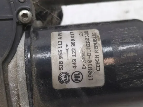Etupyyhkijän mekanismi Skoda Fabia III (2014- ) 5JB955113A image 3