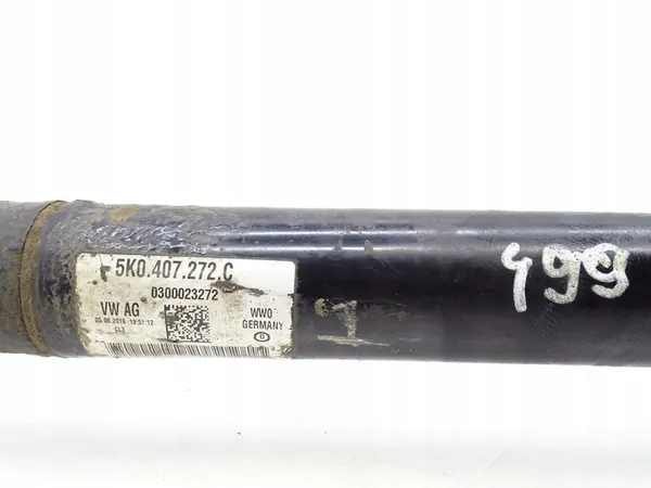 Höger Framdrevaxel Skoda Octavia III 2.0 TDI image 4