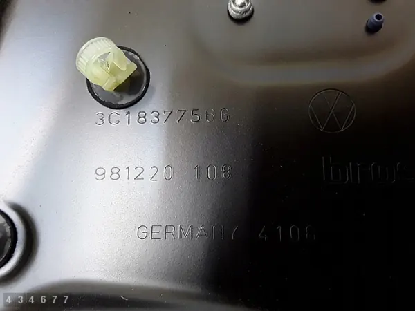 VW Passat fönsterregulator OEM 3c1837756g - Begagnad image 3