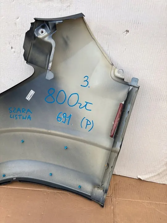 PARAFANGO ANTERIORE DESTRO FIAT DUCATO III CON MODANATURA OEM 1374374080 image 9