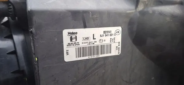 Farol esquerdo SEAT IBIZA 08-12 6J1941021C image 4