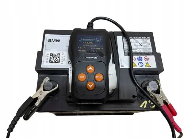 Batterie AGM OEM 9878489 12V 60Ah pour BMW image 5