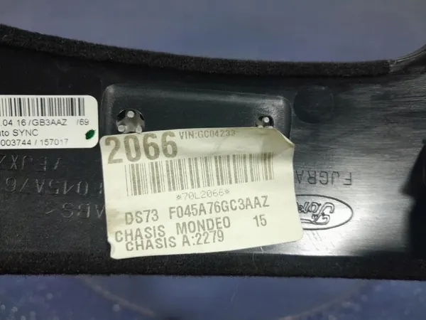 Couvre-tunnel levier vitesse Ford Mondeo MK5 OEM DS73-F045A76-G image 7