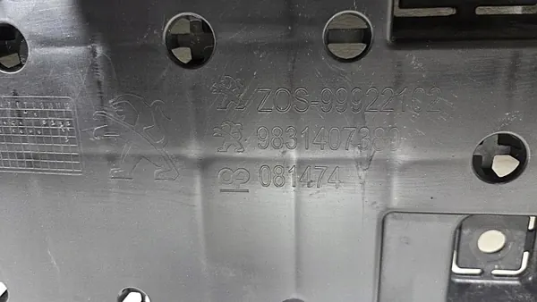 Peugeot 208 II framstötdämpare underskydd OEM 9831407380 image 9