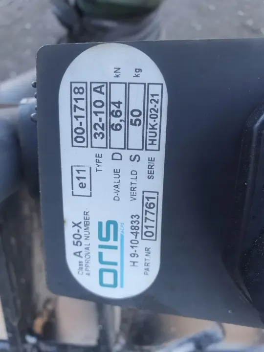 OEM Peräkärkikoukku VW Polo 6N1 Farmari 2000 - Käytetty image 2