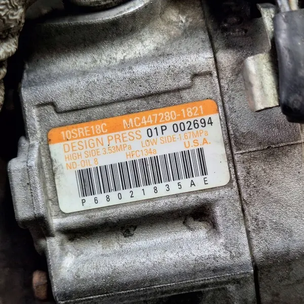 Compressore Aria Condizionata Jeep Grand Cherokee 3.0 CRD P68021835AE image 7