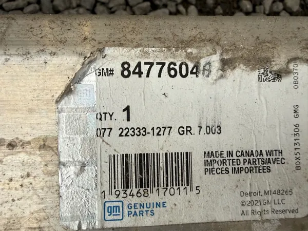 Framkälke OEM 1029F5D0 för Chevrolet Camaro 16-19 image 3