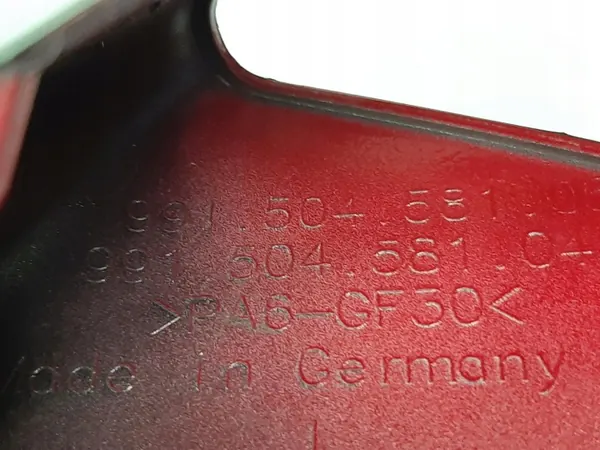 Porsche 911 991 Cache Mécanisme Spoiler Gauche 99150458105 image 3