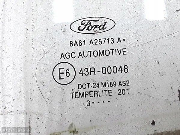 Ford Fiesta dörrglas OEM e643r00048 - Begagnad image 3