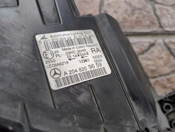 Rechter koplamp H7 Mercedes W204 LIFT 2011-2015 A2048209659 image 8
