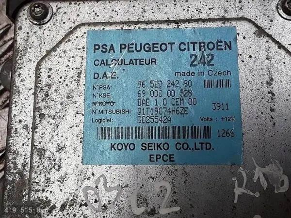 Module de direction assistée OEM 9652024280 Citroen image 4
