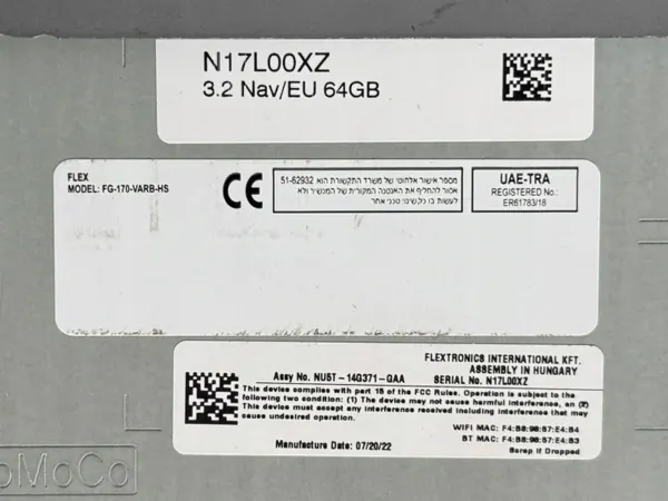 64GB Geheugenmodule Ford Kuga MK3 OEM LJ6T-14G532-NGC image 4