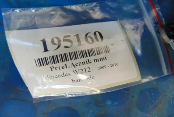 Interruptor MMI Mercedes OEM A2128701351 para W212 image 4
