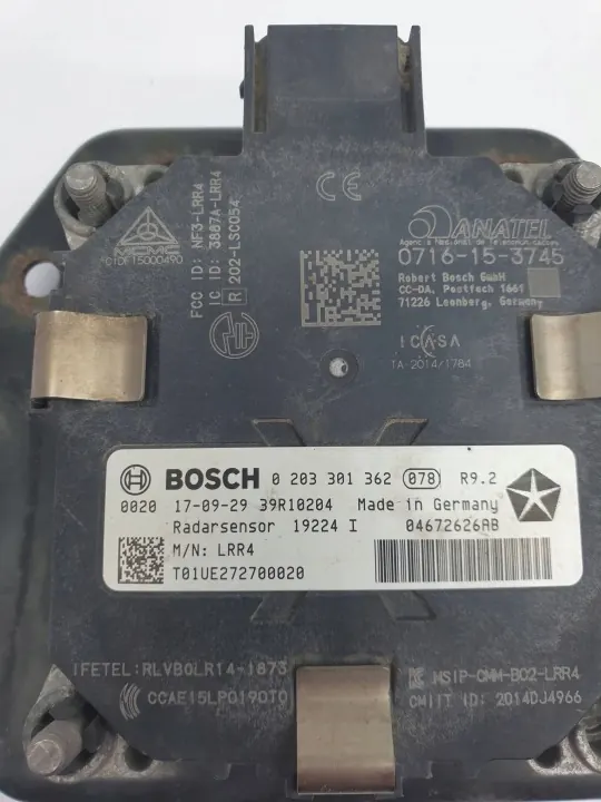 Radar ACC OEM 04672626AB para Jeep/Dodge 2014+ image 4