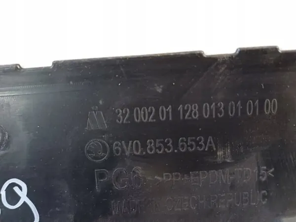 Rejilla Skoda Fabia III OEM 6V0853653A - Usada image 5