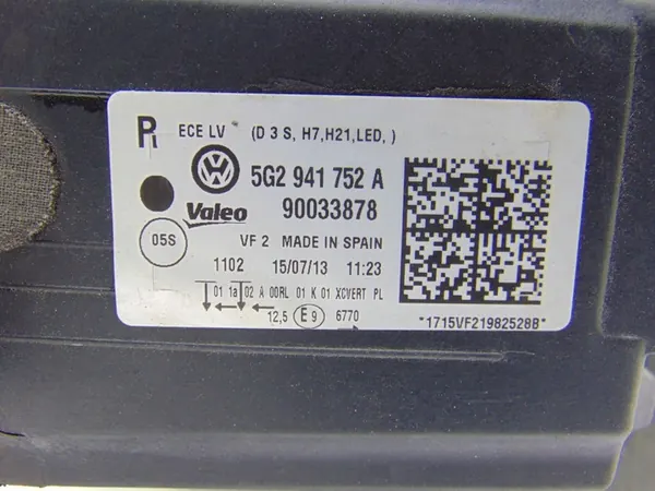 Farol LED dianteiro direito VW Golf VII GTI image 5