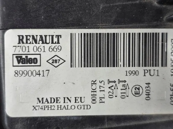 Farol esquerdo Renault Laguna II 2006-07 image 6