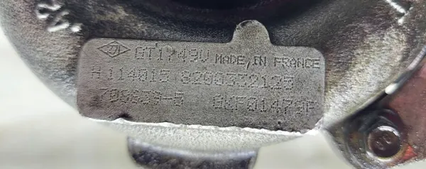 Turbocompresor OEM 8200332125 para Renault Scenic II 1.9 DCI image 6