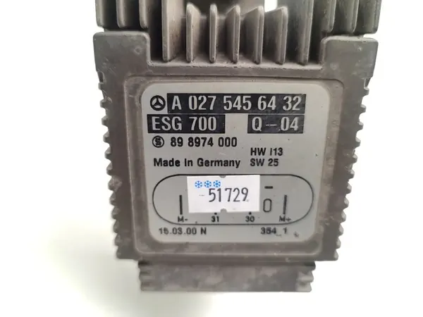 Mercedes-Benz S-Class Tuulettimen ohjausmoduuli CL 500 2000 image 7