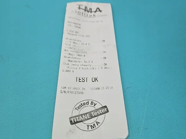 Motor de arranque Renault Clio III 1.2 TCE 8200369521F TS8E6 image 6