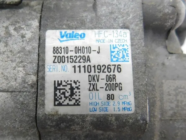 Compressore aria condizionata - Toyota AYGO I Citroen C1 Peugeot 107 image 5