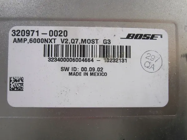Audi Q7 4L I 08r radiovahvistin OEM 4LO035223G image 10