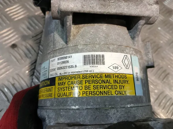 Compressore Aria Condizionata RENAULT MEGANE II 8200050141 image 3