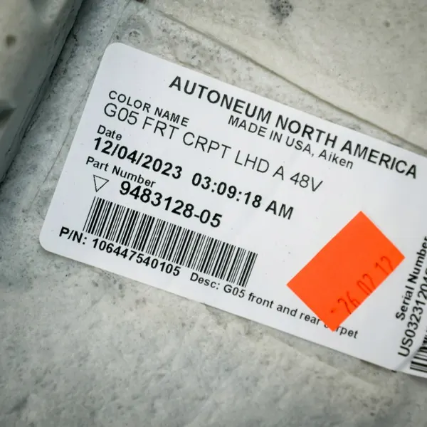 OEM 51479483128 Voor rechter mat voor BMW X5 G05 image 5