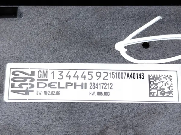 Station multimédia OEM 13444592 Vauxhall Astra GPS/CD/DVD image 7