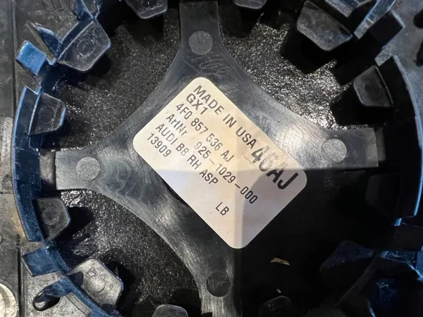 Höger fotokrom spegelglas OEM 4F0857536AJ Audi A6 image 6
