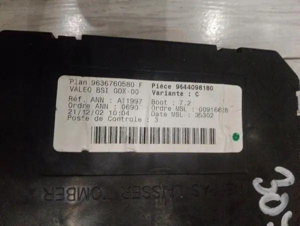 BSI GOX-00 PEUGEOT 307 image 2