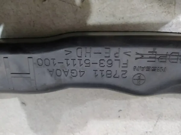 Conducto de aire tablero Infiniti Q50 OEM 278114GA0A image 6
