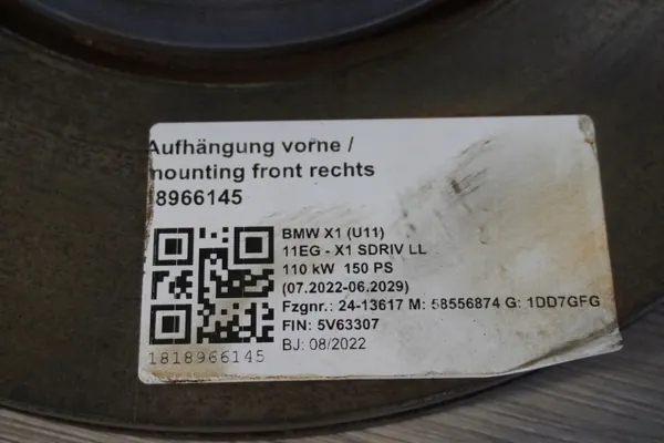 Disques & Plaquettes Avant OEM 6891079 pour BMW image 5