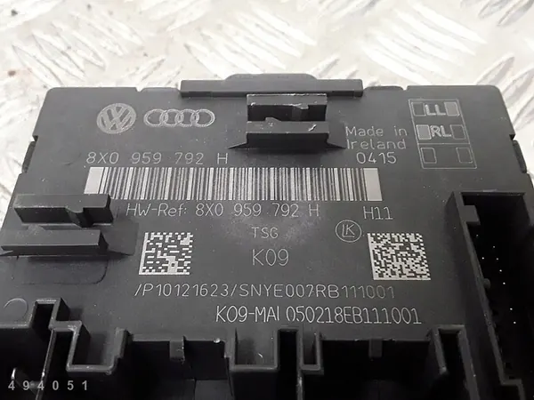 2018 Audi Q3 ECU 8x0959792h image 3