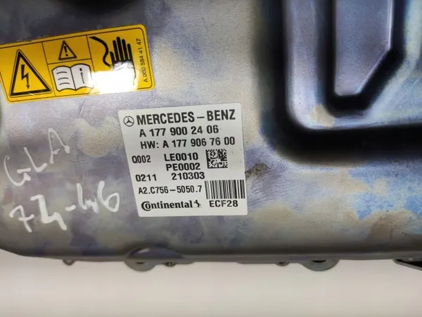 Alternador OEM A1779067600 para Mercedes GLA H247 1.3 CGI Híbrido image 5
