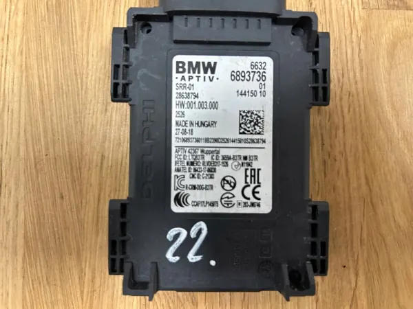 BMW F90 M5 korteafstandsradarsensor OEM 66326893736 image 4