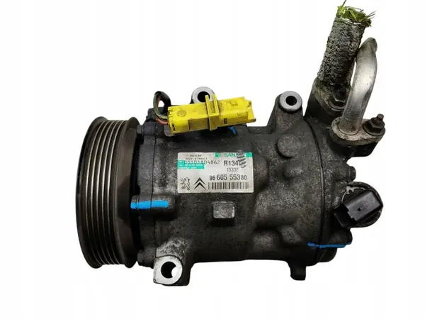 Compressor A/C usado OEM 9660555380 para Citroen C5 III image 5