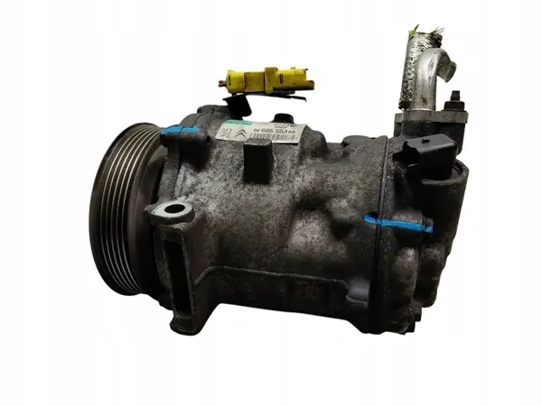 Compressor A/C usado OEM 9660555380 para Citroen C5 III image 6