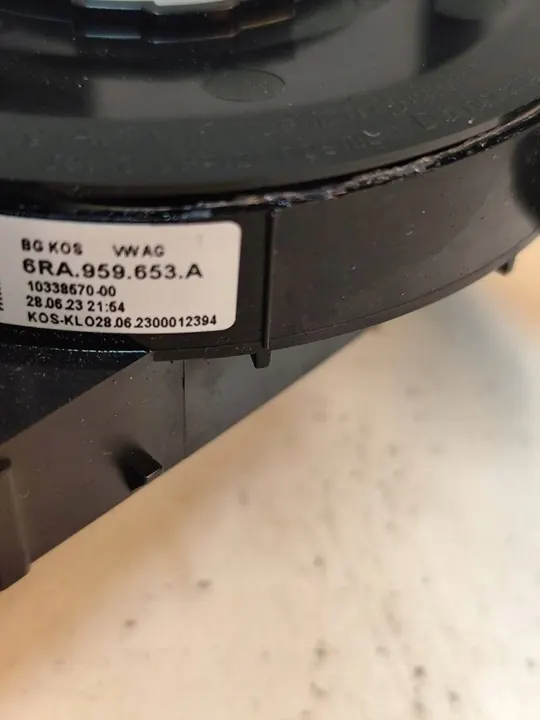 Airbag Terugrol Tasma Volkswagen OE 6RA959653A image 3
