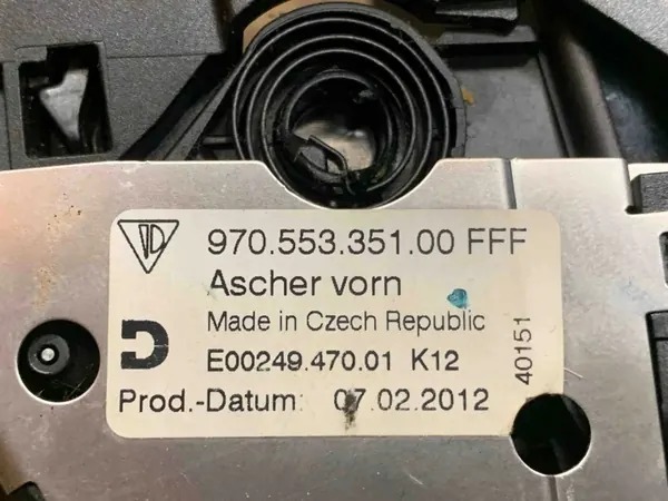 Cinzeiro dianteiro Porsche Panamera OEM 97055335100 image 7