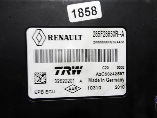 Handbremsmodul OEM 285F28650R für Renault Scenic III image 3