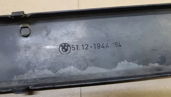 Takapuskuri Muovi Musta BMW 5 E34 OE 5112-1944184 image 10