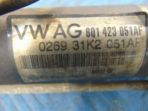 VOLKSWAGEN POLO IV 1.4B Caixa de Direção 6Q1423051AF image 8