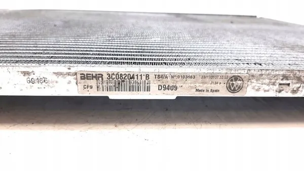 2007 Volkswagen PASSAT B6 Ilmastointijäähdytin 3C0820411B image 2