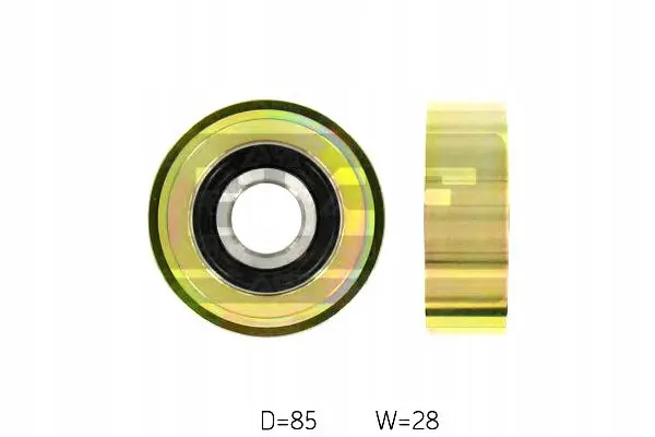 Rouleau de tendeur SKF VKM 32017 image 4